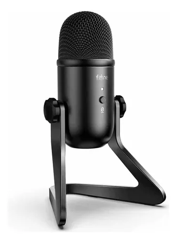 Micrófono Fifine K678 Condensador Cardioide Negro