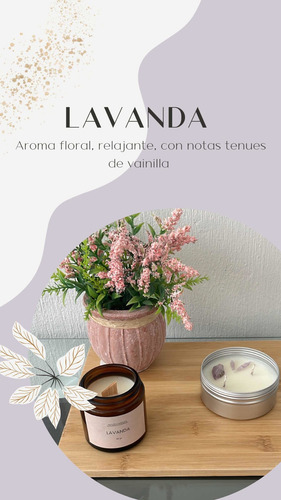 Paquete 5 Velas Aromaticas Soya (90 Gr)