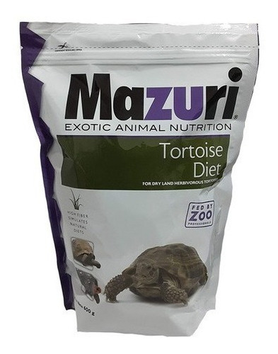 Mazuri Tortuga Terrestre 600 Grs Tortise Acuario Reptiles