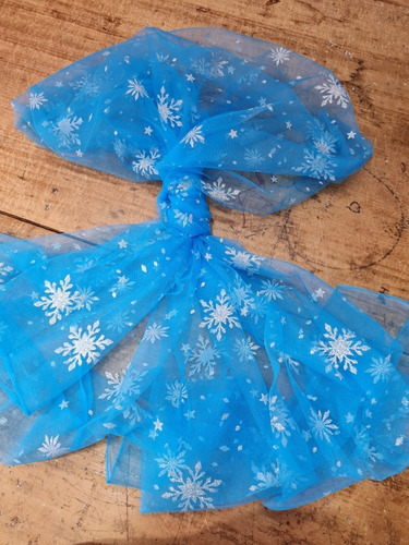 Imagen 1 de 7 de Tul Nieve Ideal Para Las Princesas Fanáticas De Frousen