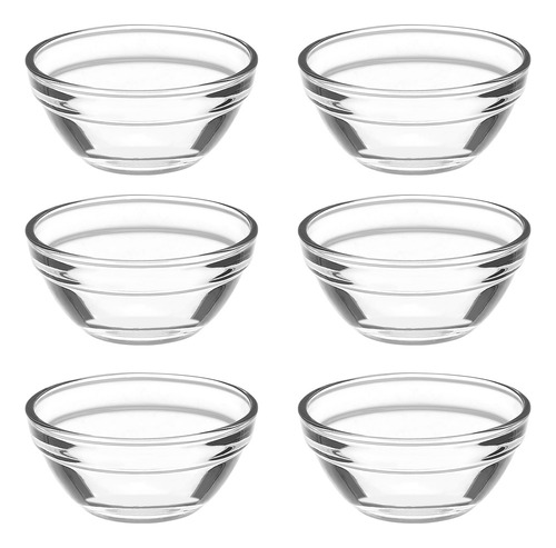 Nuevo Tazas For Pudín, Tazón For Pastel Bozai, 6 Unidades