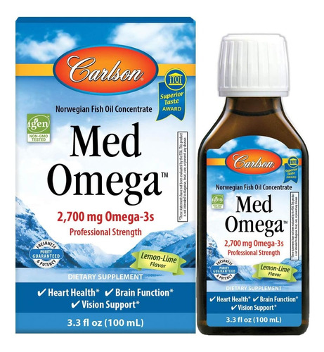 Med Omega 2700 Mg Carlson 100 Ml