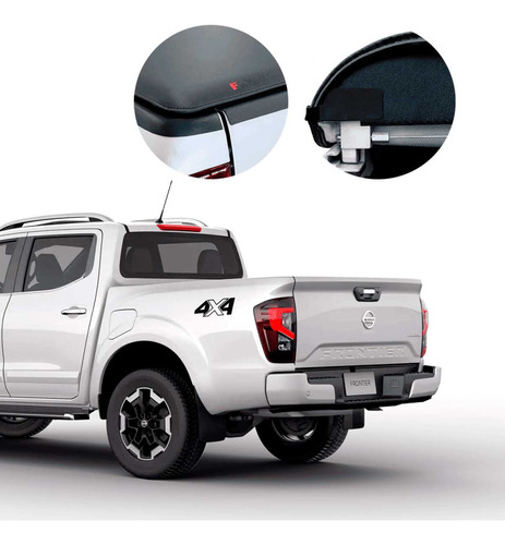 Capota Nissan Frontier 2023 A 2024 Cabine Dupla S/ Santo Ant