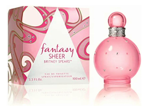 Britney Spears Eau De Toilette Fantasy Sheer 100 Ml