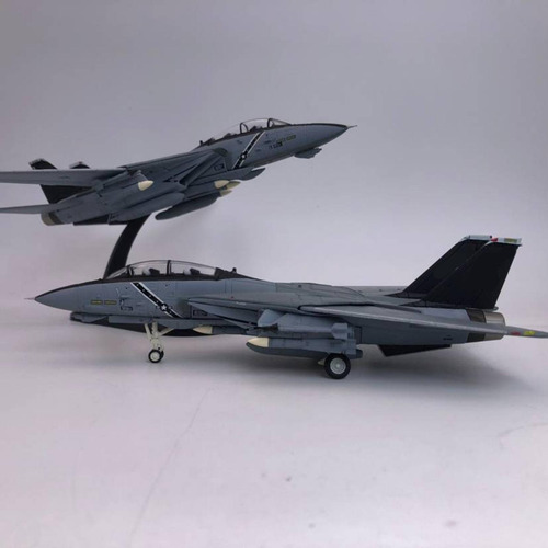 1/100 Us F14, Modelo De Avión, Soporte De Exhibición De