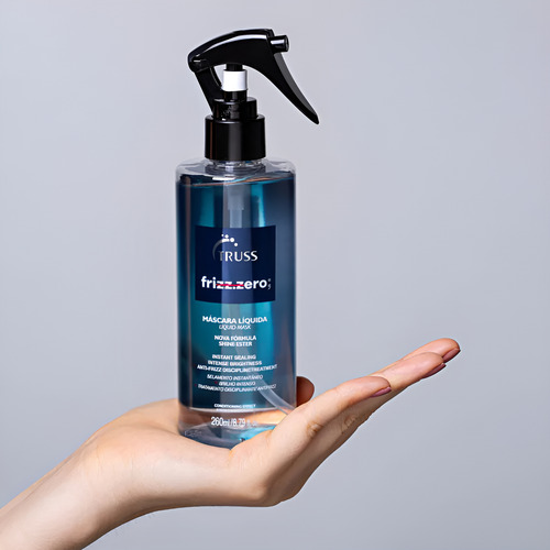 Kit Completo Shampoo Condicionador Spray Truss Frizz Zero
