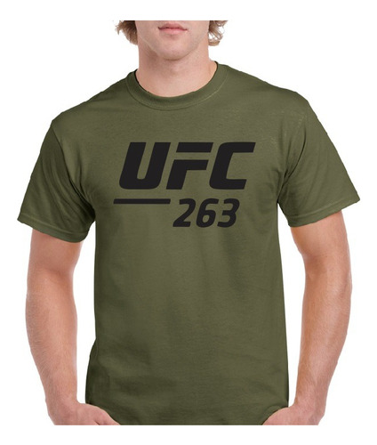 Playera Ufc 263 - Ultimate Fighting Mma Championship Militar