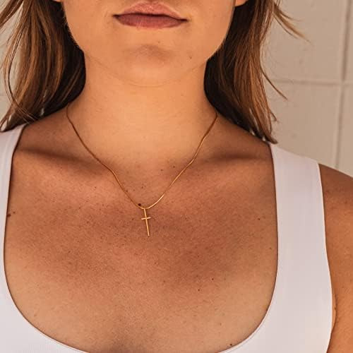 Collar Cruzado Flaco Forever Fervent | Oro 18k | Cadena CoLG