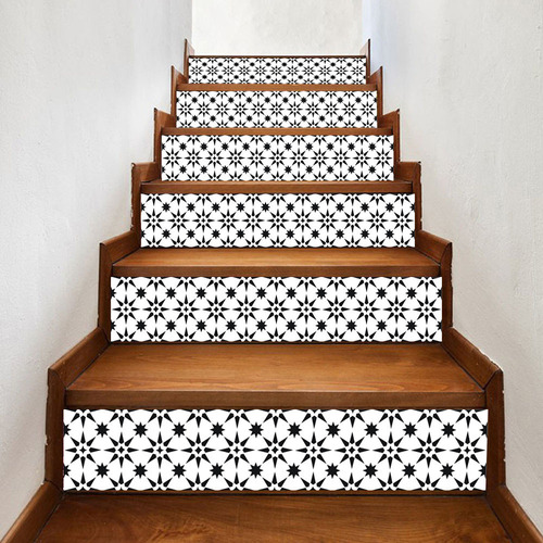 Adesivo Piso Escada A Staircase, 6 Peças, Br