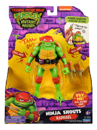 Figura Bandai Teenage Mutant Ninja Turtles Raphael 