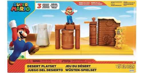 Super Mario Juego Del Desierto De 2.5 Pulgadas