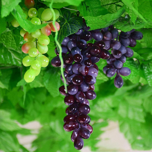 3 Gabinetes De Cocina Para El Hogar Con Fruta De Uva Falsa