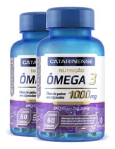 Comprar Kit 2 Ômega 3 Epa 540mg Dha 360mg Catarinense De 60 Cápsulas