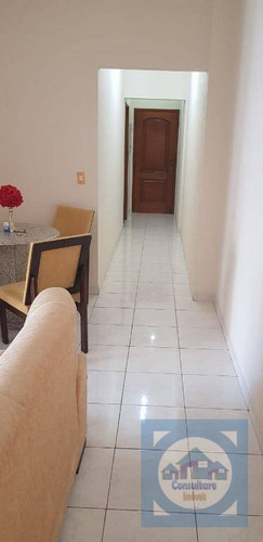 Apartamento Com 3 Dormitórios À Venda, 120 M² Por R$ 640.000,00 - Pompéia - Santos/sp - Ap4822