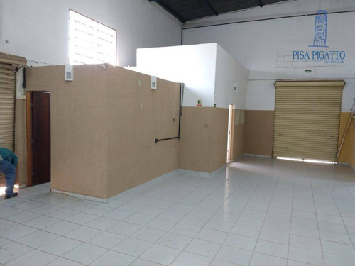 Salão Para Alugar Por R$ 7.500,00/mês - Vila José Paulino Nogueira - Paulínia/sp - Sl0225