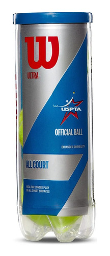 3 Pack Bote Pelota De Tenis Wilson Ultra All Court Nivel Mar