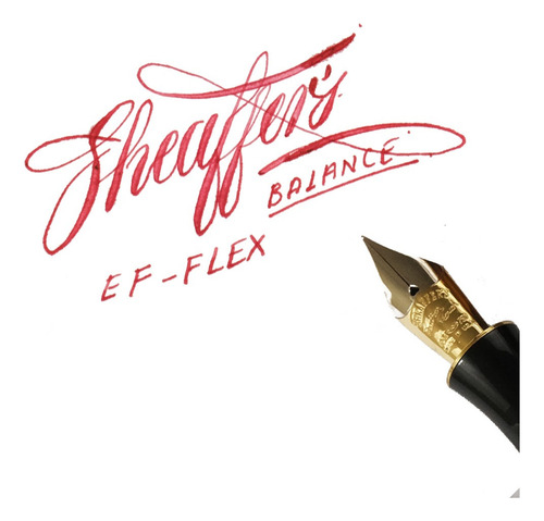 Pluma Fuente Sheaffer Balance Ii Ambar Negro (Usado)