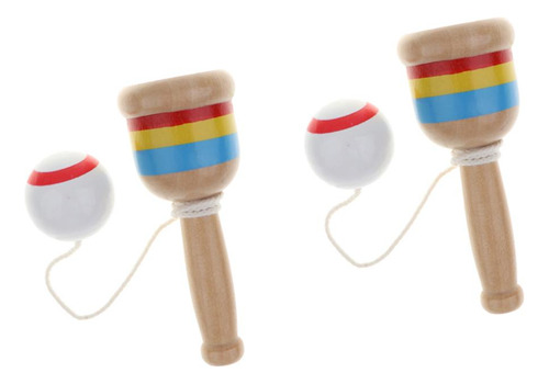2 Sets Juguete De Lanzamiento De Pelota Y Taza De Captura