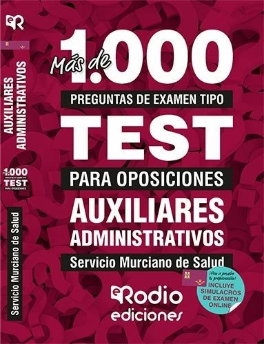 Mas De 1000 Preguntas Auxiliar Administrativo Murciano - ...