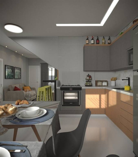 Imagem 6 de 10 de Casa Com 02 Dormitórios No Esmeralda - Praia Grande - Ca00375 - 71124107