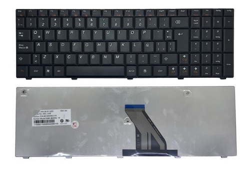 Teclado Negro Para Lenovo G560 G770 G780 B570 Z560