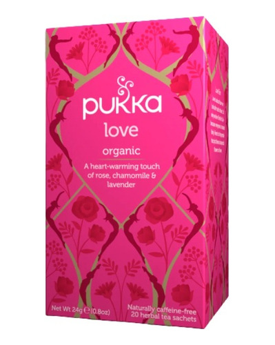 Pukka · Infusión Love (amour) Orgánico