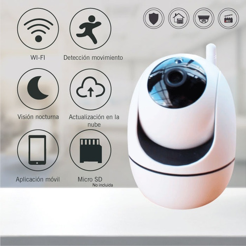 Cámara De Seguridad Smart Home Con Resolución 1080p