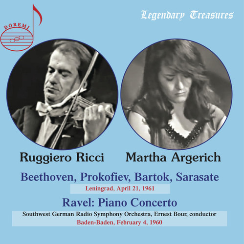 Martha/ricci, Ruggerio Argerich Interpreta El Cd De Beethove