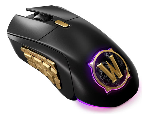 Mouse inalámbrico Steelseries Aerox 9 Wow Edition Rgb 18k 62619 Negro