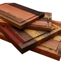 Comprar Set De 6 Tablas De Maderas Varias Duras 30x20x2cm