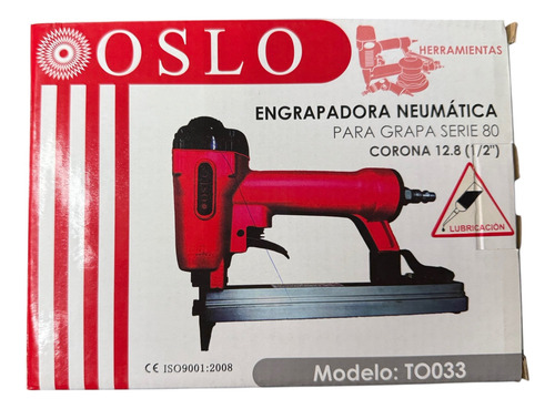 Engrapadora Neumática Para Grapa Serie 80 Corona 12.8mm (1/2