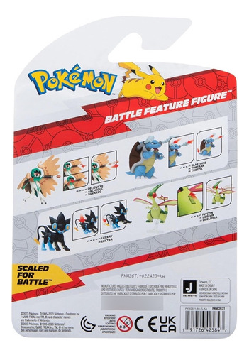 Figurita De Acción Jazwares Flygon Pokémon Coleccionable