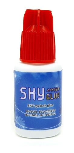Cola Sky D+glue Com Pack Alongamento Cílios Volume Russo Red