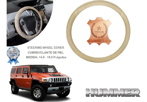 Funda Cubrevolante Beige Piel Hummer H2 2003