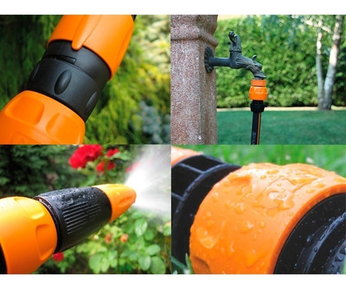 Acople Rapido Para Manguera De 3/4 Stop Gf Gf5012 Aquaflex