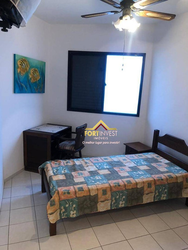 Apartamento Com 2 Dormitórios À Venda, 70 M² Por R$ 320.000,00 - Vila Assunção - Praia Grande/sp - Ap1804
