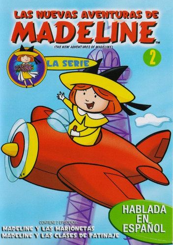 Imagen 1 de 3 de Las Nuevas Aventuras De Madeline Volumen 2 Dos Serie Dvd