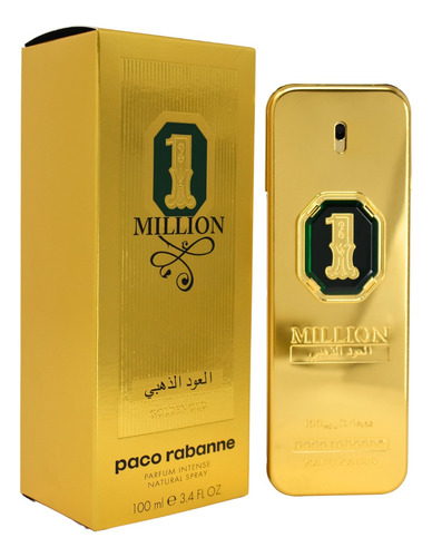 Paco Rabanne 1 Million Golden Oud Parfum 100 Ml Para Hombre