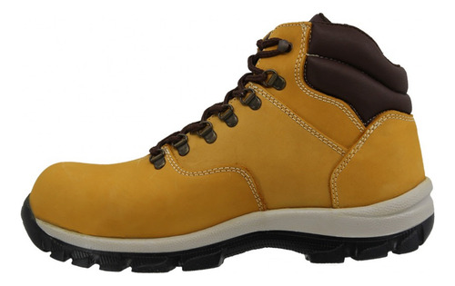 Botas New Trs Con Casquillo Nobuck Miel Seguridad Industrial