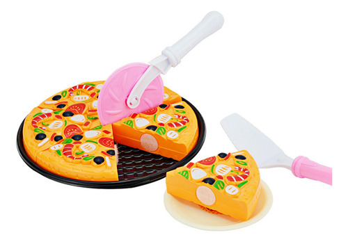 Set De 11 Piezas Para Preparar Pizza, Juego Educativo Para