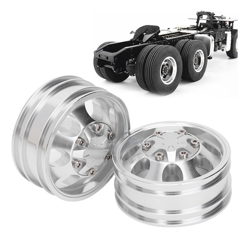 Llantas Delanteras Para Tractor, Camión Rc, Remolque 1/14