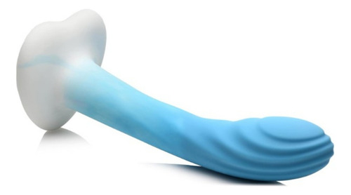 Dildo Consolador Anal Vaginal Con Arnes Punto P/g Color Celeste