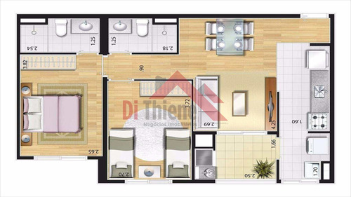 Imagem 8 de 12 de Apartamento Com 3 Dorms, Jardim São Caetano, São Caetano Do Sul - R$ 717 Mil, Cod: 105 - V105