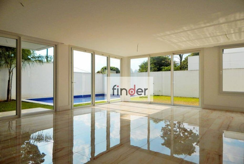 Imagem 5 de 30 de Porto Fino Na Rua Zacarias De Gois. 252, Brooklin. Casa Em Condomínio Fechado Com Piscina, Quintal Gramado, 4 Suítes, Muito Espaço E Segurança - Ca0724
