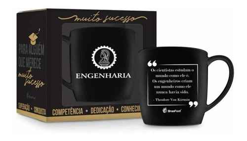 Caneca Porcelana Café Personalizada Profissões Engenharia