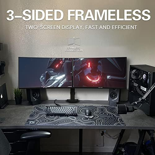 Monitor Curvo Crua 27 Para Juegos, Qhd(2560x1440p)2k 144hz 1