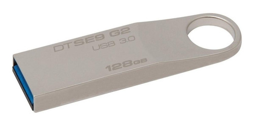 Pendrive Kingston DataTraveler SE9 G2 128GB prateado