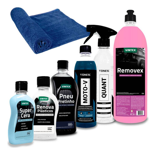 Shampoo Revitalizador Quant Super Cera Toalha G Vonixx