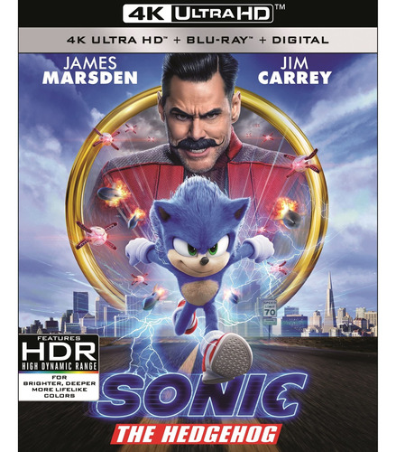 Sonic The Hedgehog (4k Uhd + Blu-ray + Digital)