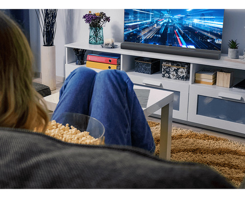Barra De Sonido 2.0 Philips Tab4208/77 Bluetooth Color Negro Negro